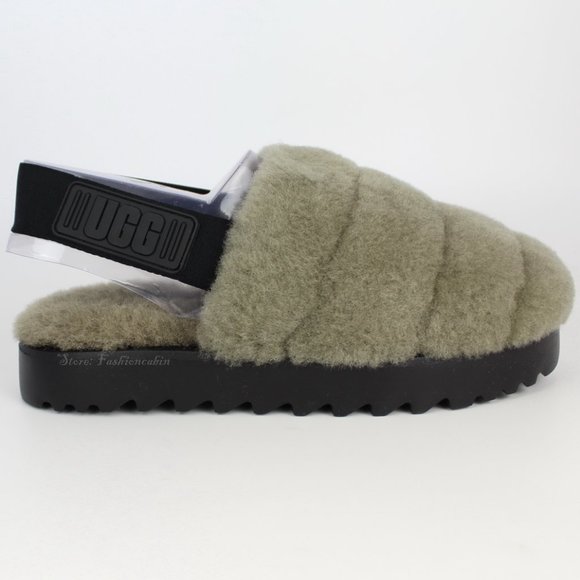NEW UGG Genuine Shearling Slingback Slipper - Picture 3 of 14